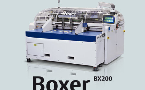 Cardboard boxes with AutoBox BOXER BX200 